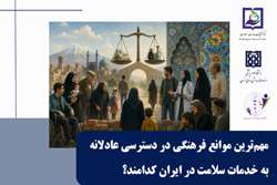 گزاره برگ: مهم‌ترین موانع فرهنگی در دسترسی عادلانه به خدمات سلامت در ایران
